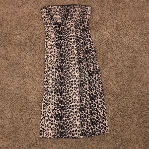Bebe cheetah print dress!